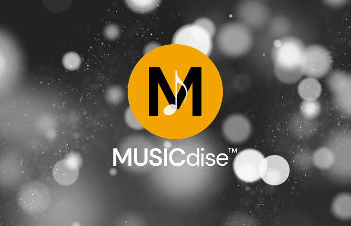 MUSICdise™ Logo. ©Philip Warbasse